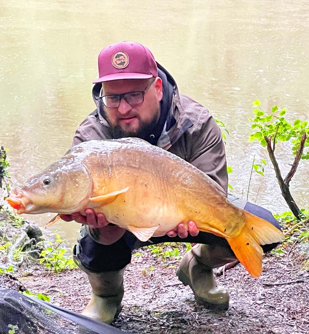 Max Rauch Karpfen 78 cm 19 Pfund Rednitz