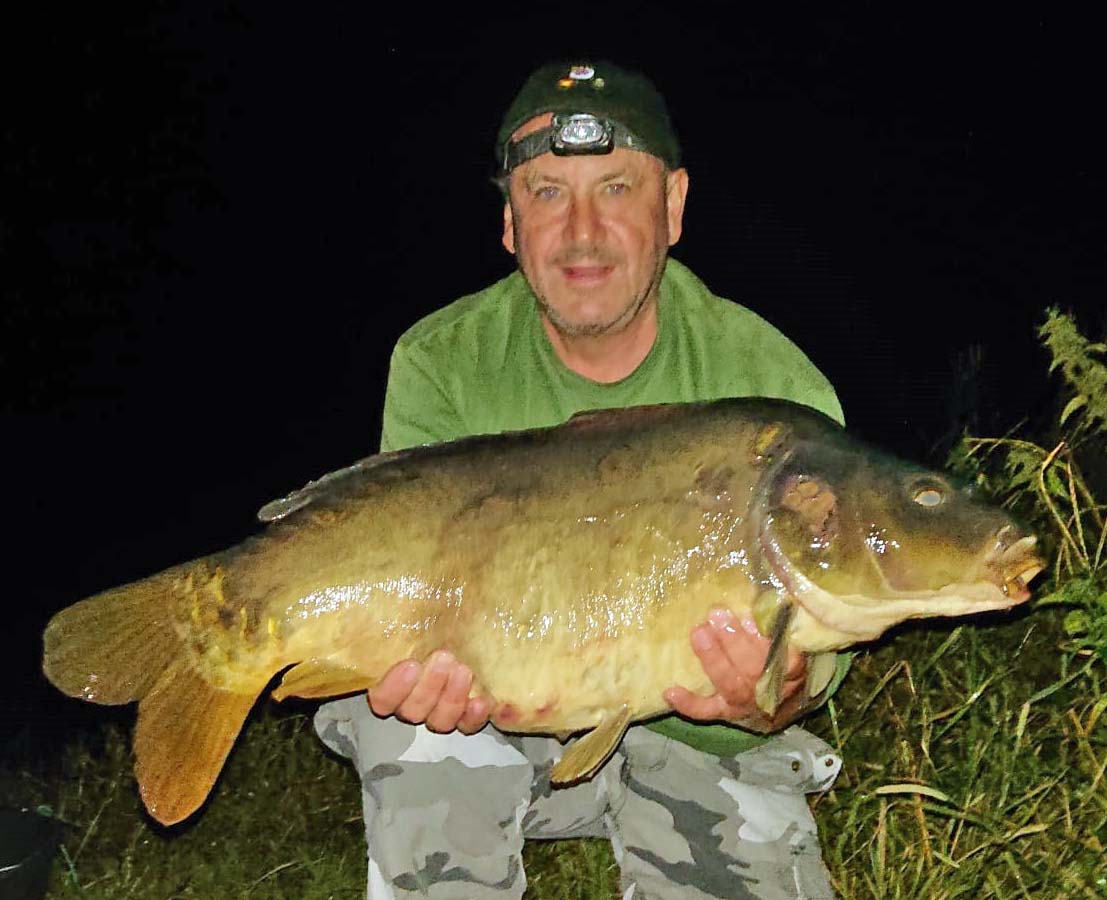 Klaus Tuchan Karpfen 78 cm 22 Pfund Wörnitz