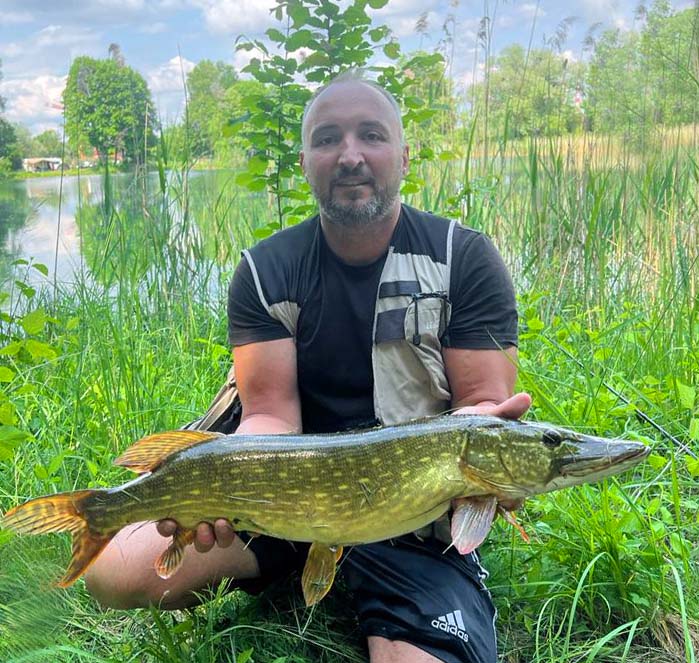 Bernd Baumgärtner Hecht 80 cm 4,3 kg Ulrichsee