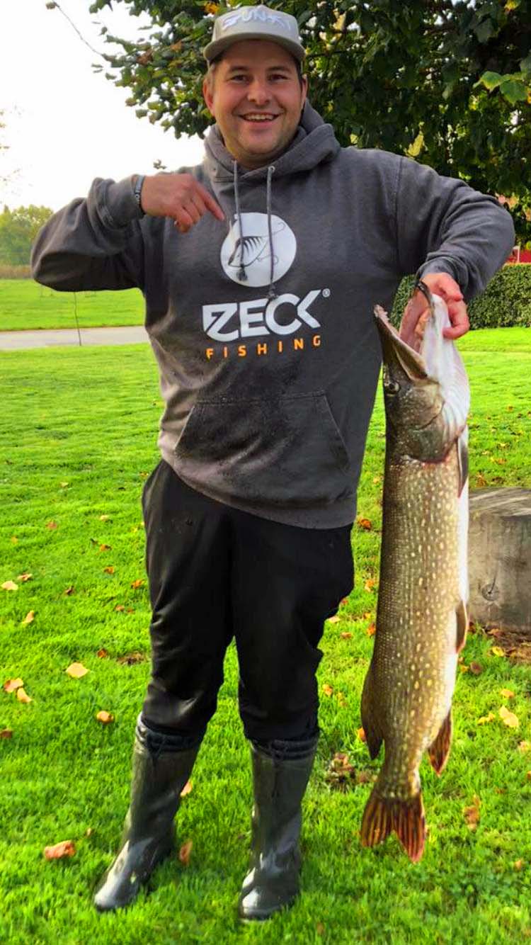 Daniel Pflanz Hecht 102 cm 16 Pfund Wörnitz