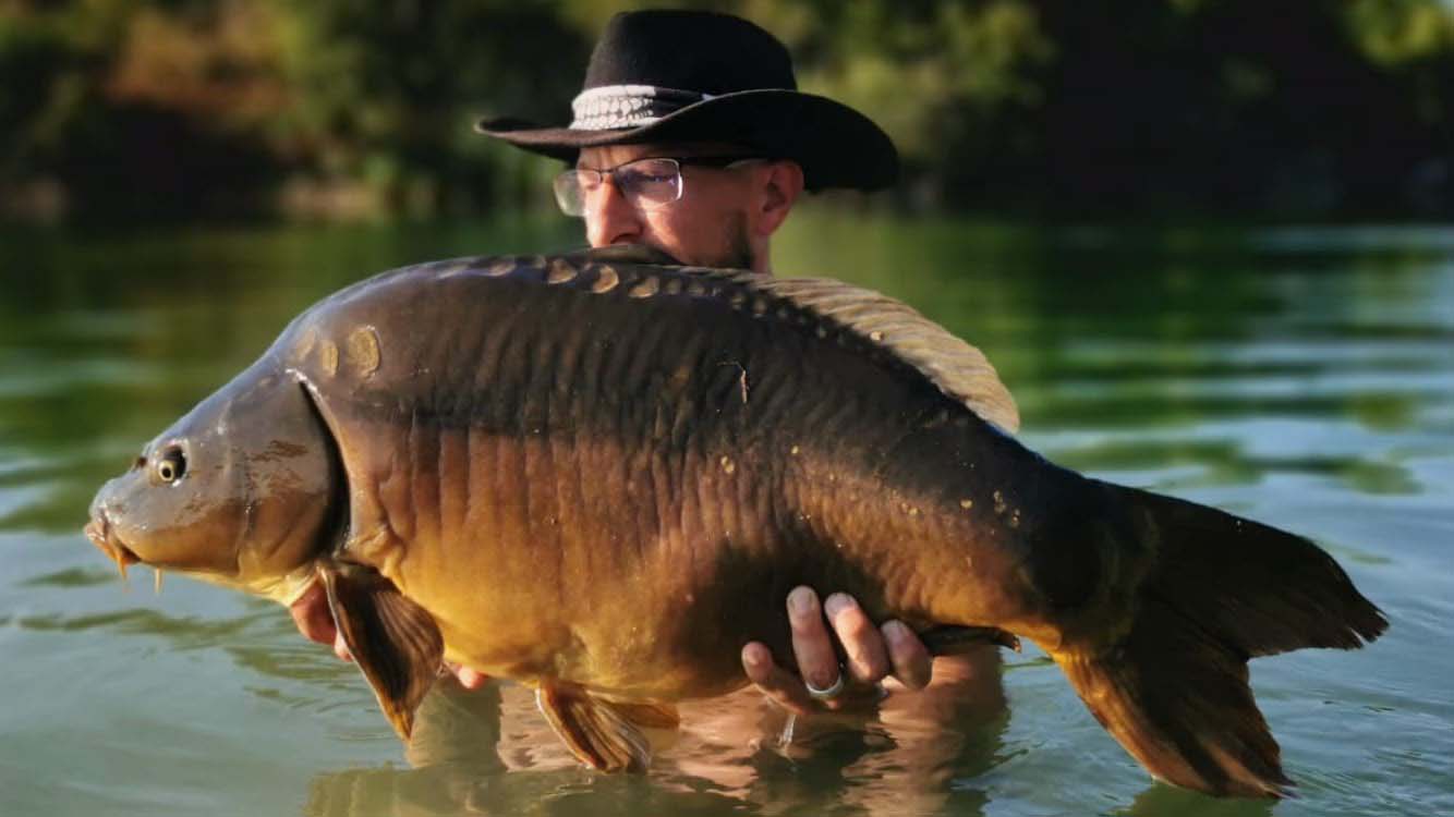 Norman Reck Karpfen 89 cm 24 Pfund Ulrichsee