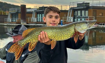 Luca Schmidt Hecht 85 cm 4,5 kg Großer Brombachsee