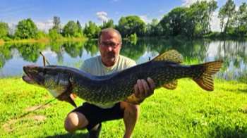 Traugott Emrich Hecht 107 cm 7,4 kg Ulrichsee