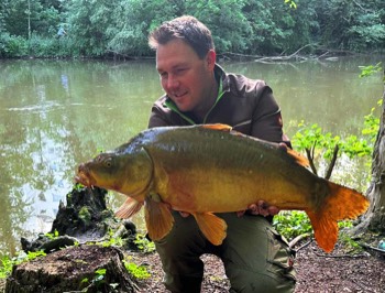 Andreas Walther Karpfen 70 cm 15 Pfund Rednitz