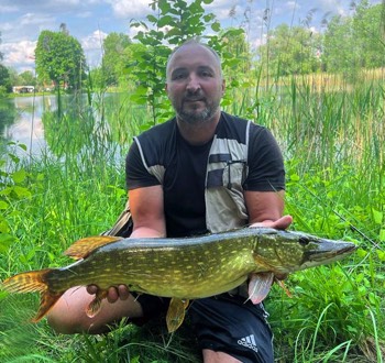 Bernd Baumgärtner Hecht 80 cm 4,3 kg Ulrichsee