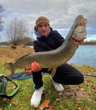 Marcel Kilian Hecht 90 cm 12 Pfund Ulrichsee
