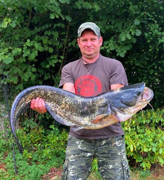 Günther Eckert Waller 120 cm 21 Pfund Wörnitz
