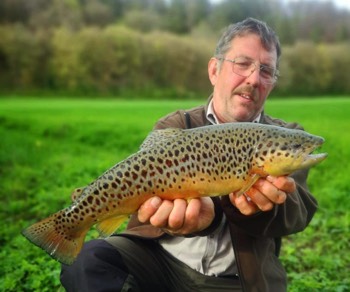 Peter Walther Bachforelle 48 cm 1300 g Pegnitz