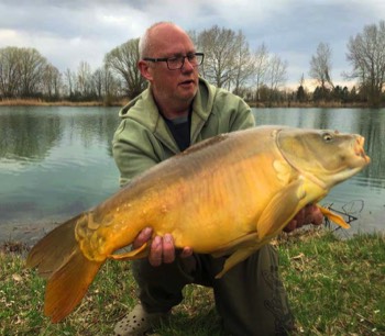 William Peiker Karpfen 24 Pfund 81 cm Ulrichsee