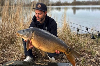Benedikt Koppen Karpfen 83 cm 18 Pfunda Ulrichsee